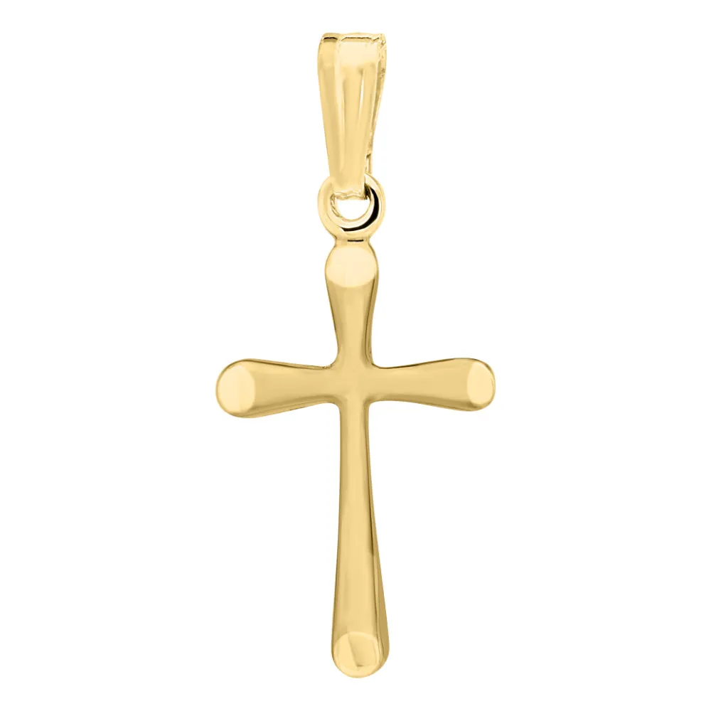 14k Children's Petite Cross Necklace