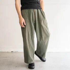 1950-60s French military mechanic work pants 'belt loop remake'