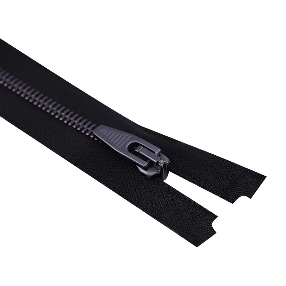 #5 Classic Matte Grey Metal Zipper for Coats/Jackets/Hoodies