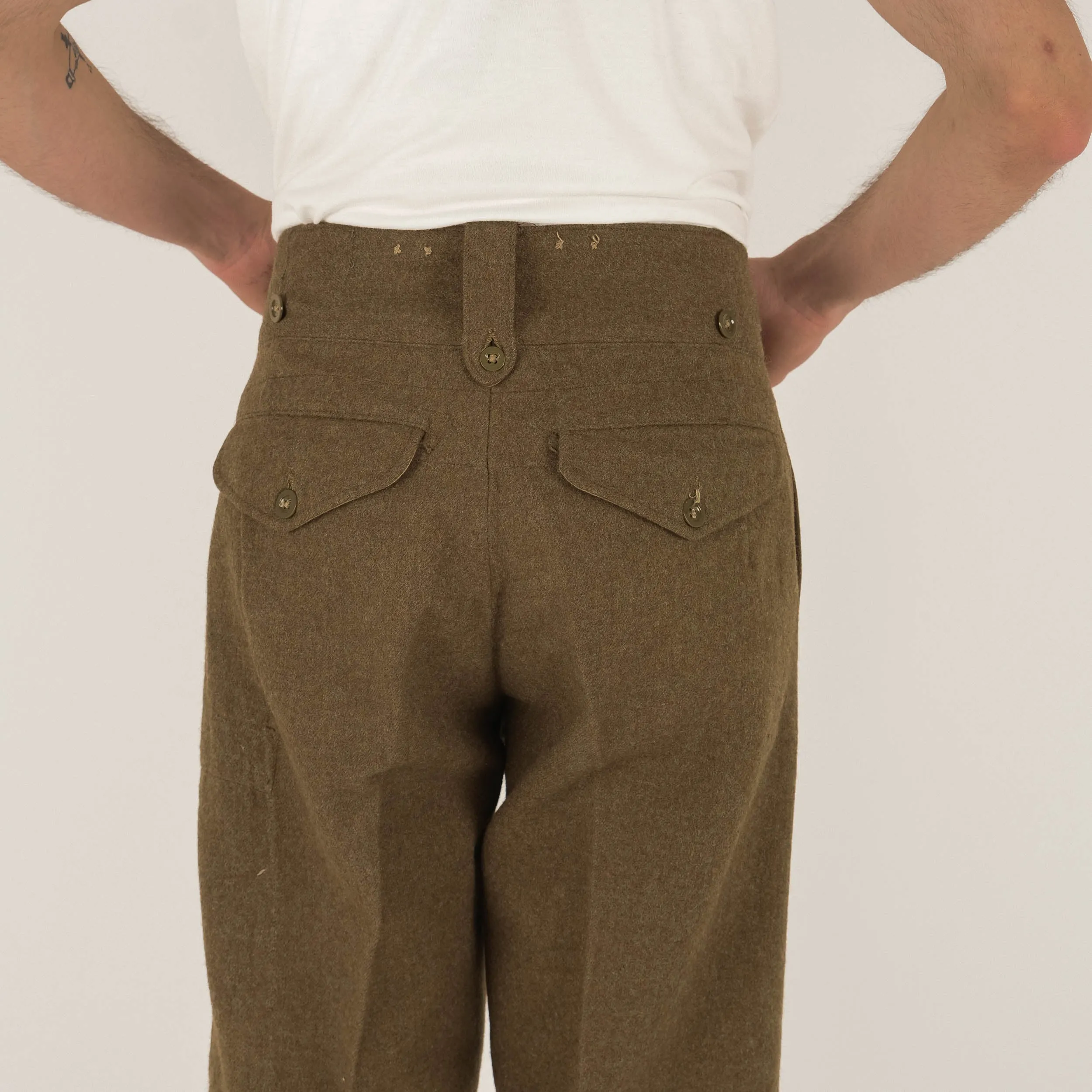 50'S BRITISH WOOL PANTS