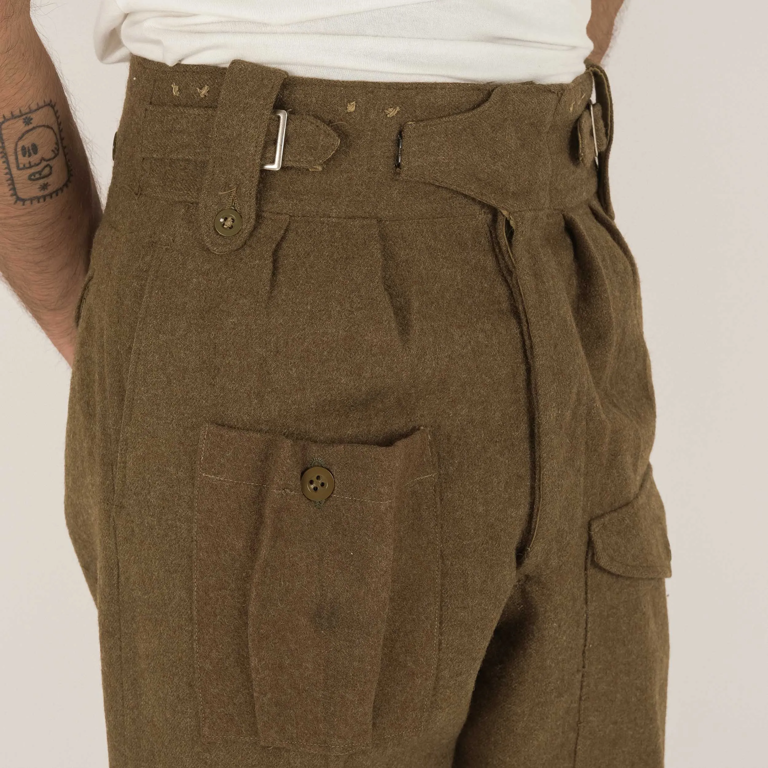 50'S BRITISH WOOL PANTS