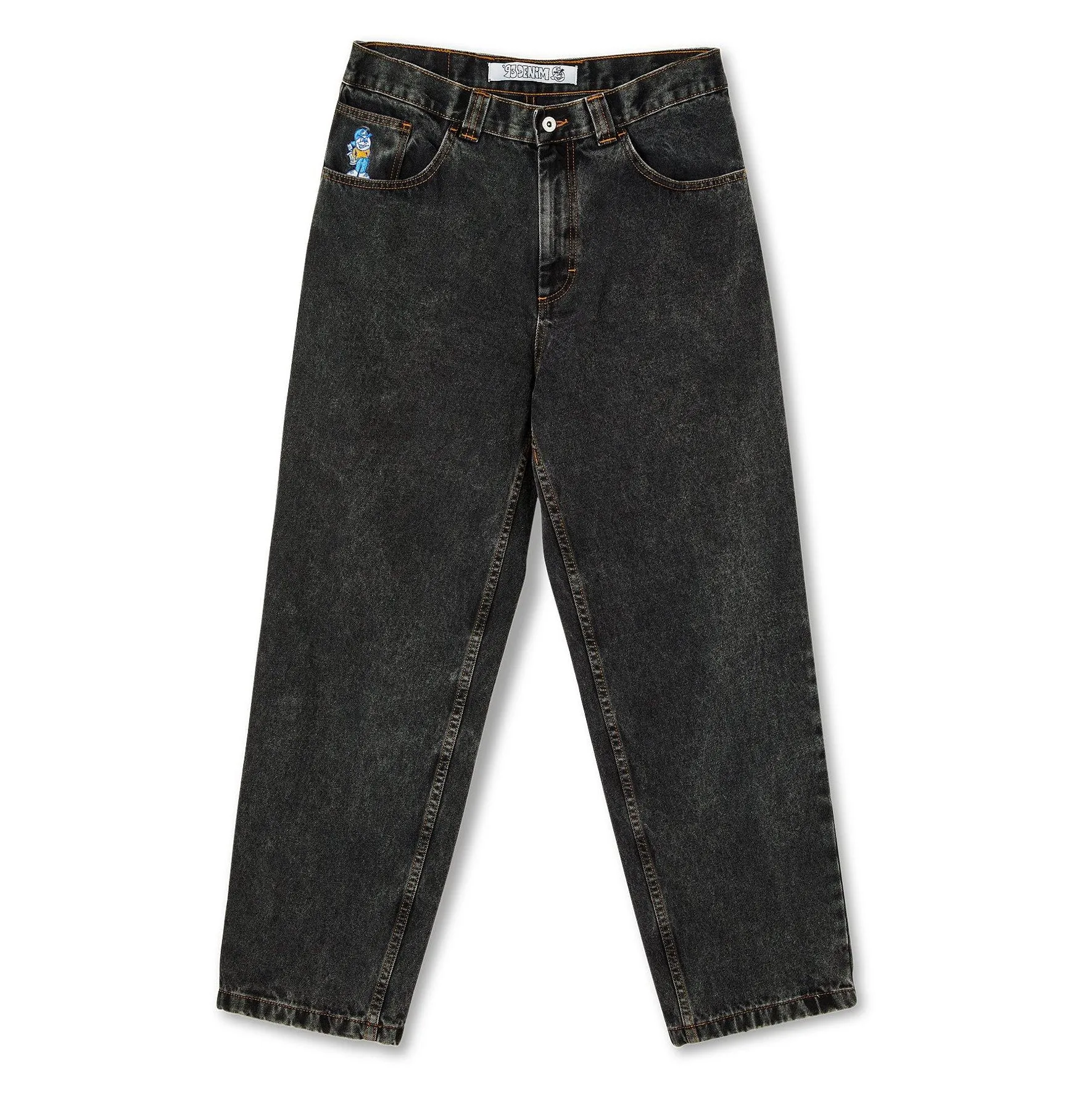 '93! DENIM WASHED BLACK