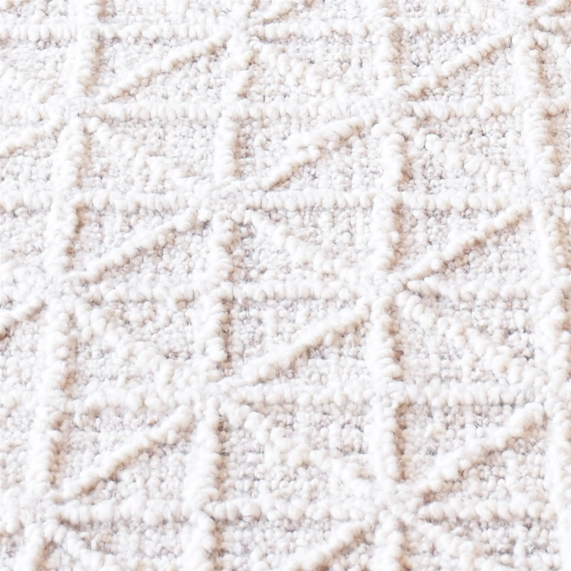 Abala off White Wool Rug