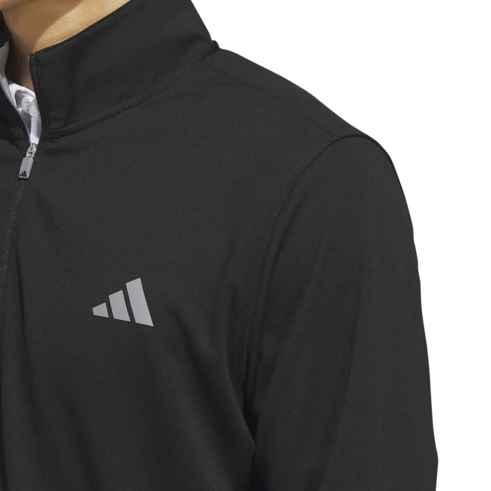 adidas Elevated 1/4 Zip Pullover - Black