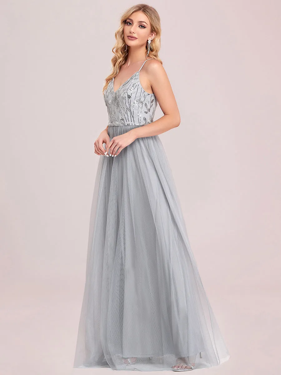 Adorable A Line Silhouette Floor Length Wholesale Evening Dress