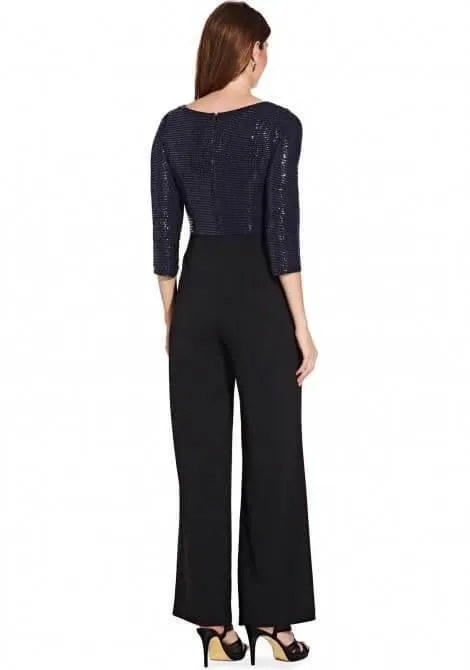 Adrianna Papell AP1E206289 Long Formal Sequins Pant Suit