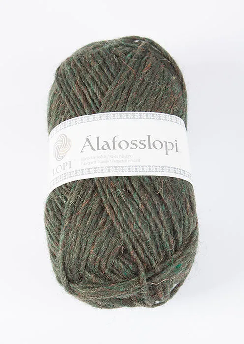 Alafoss Lopi 9966 - cypress green heather