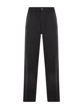 AMI PARIS STRETCH WOOL PANTS