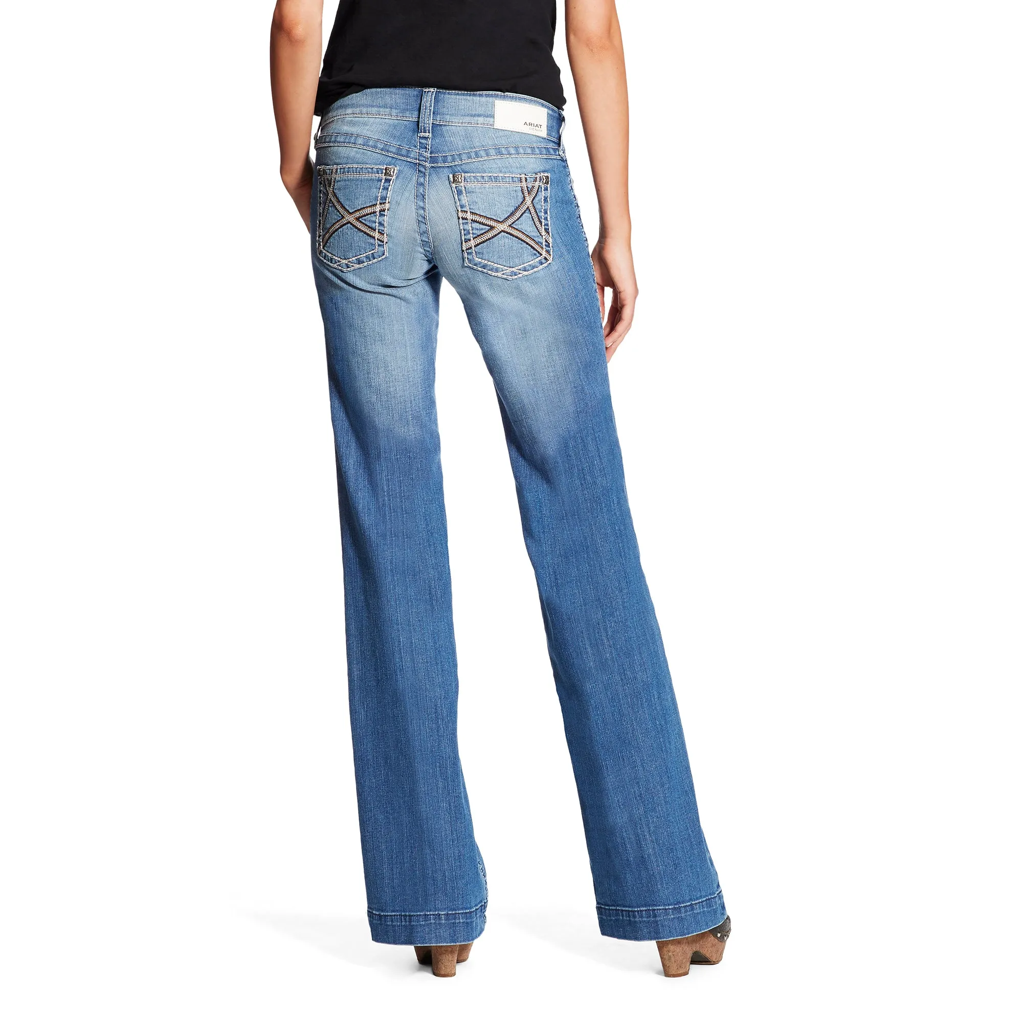 Ariat Wash Open Pocket Denim Trouser Jean - Ella