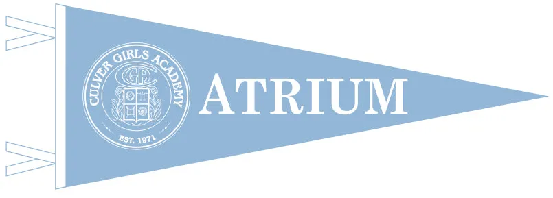 Atrium Pennant - 9" x 24"