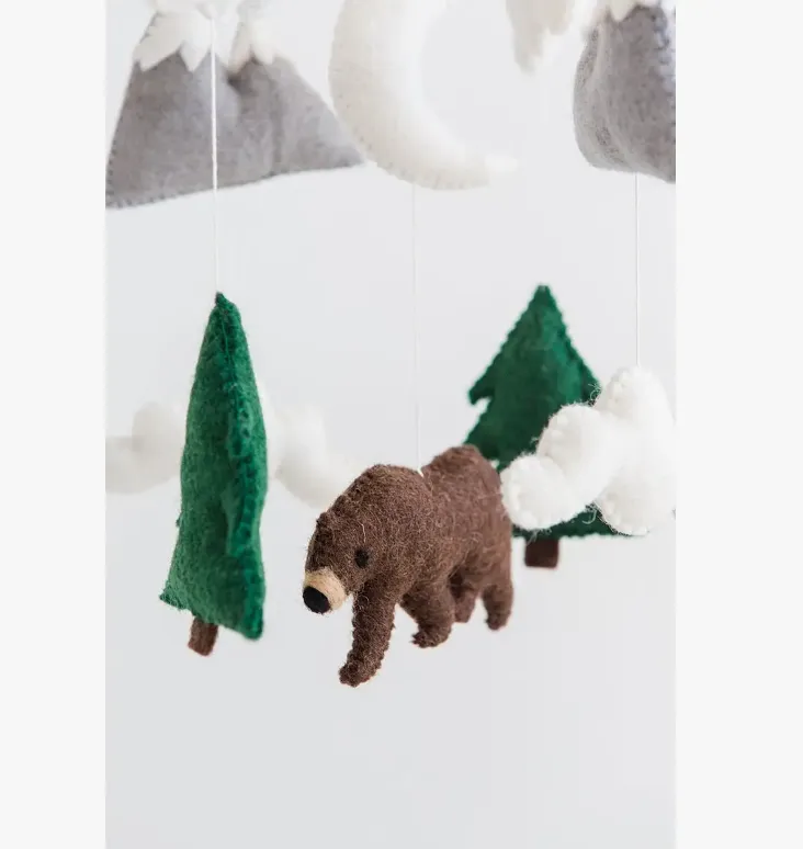 Baby Mobile | Bear and Mountain