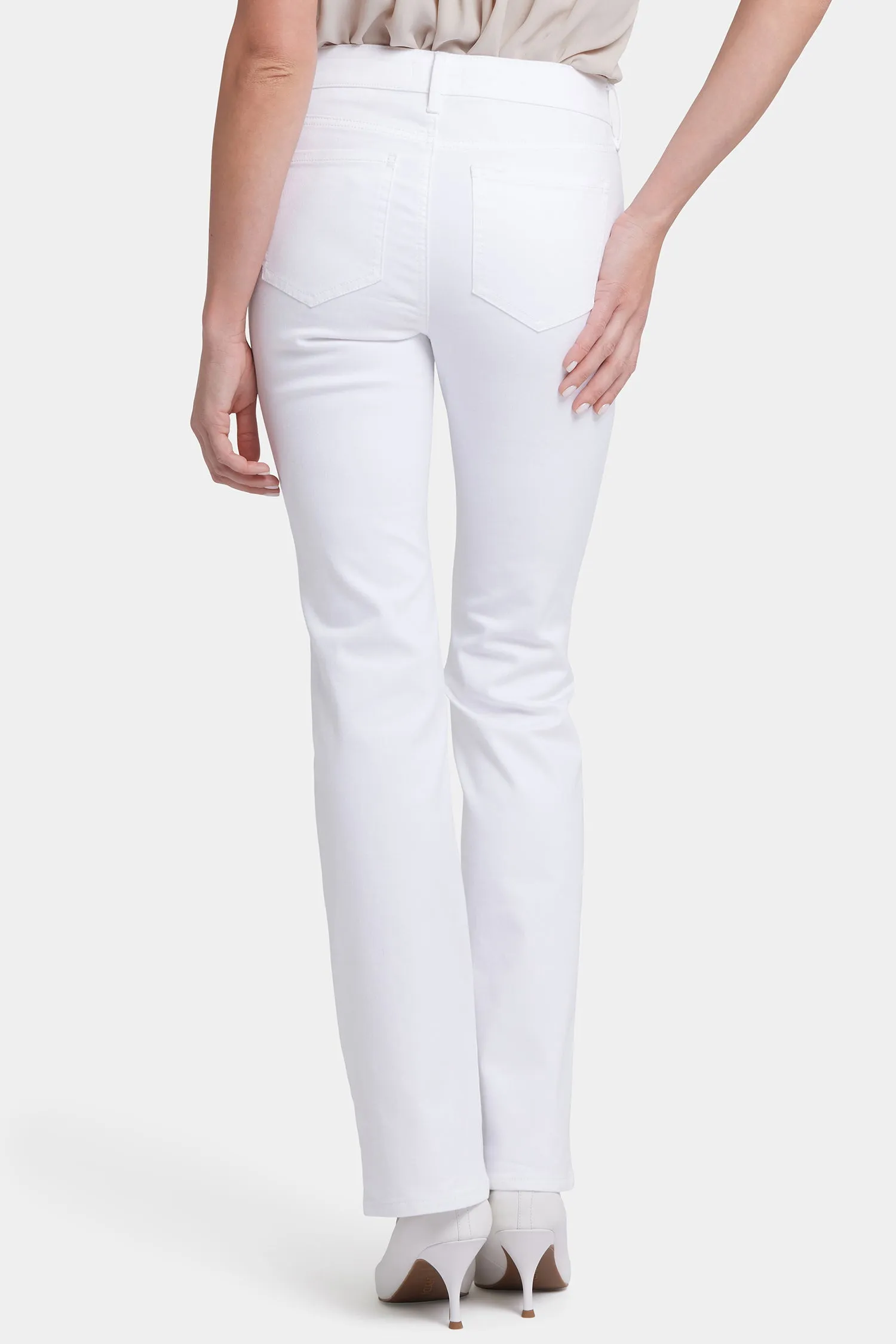 Barbara Bootcut Jeans - Optic White