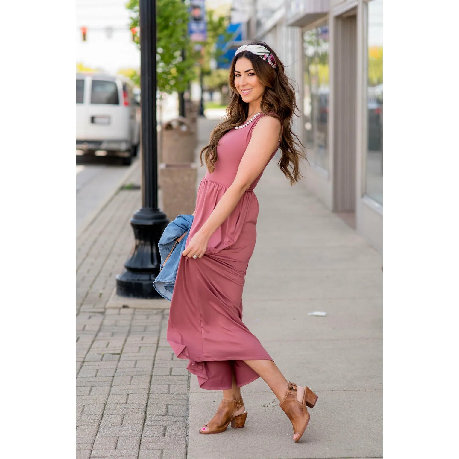 Basic Tank Maxi Dress