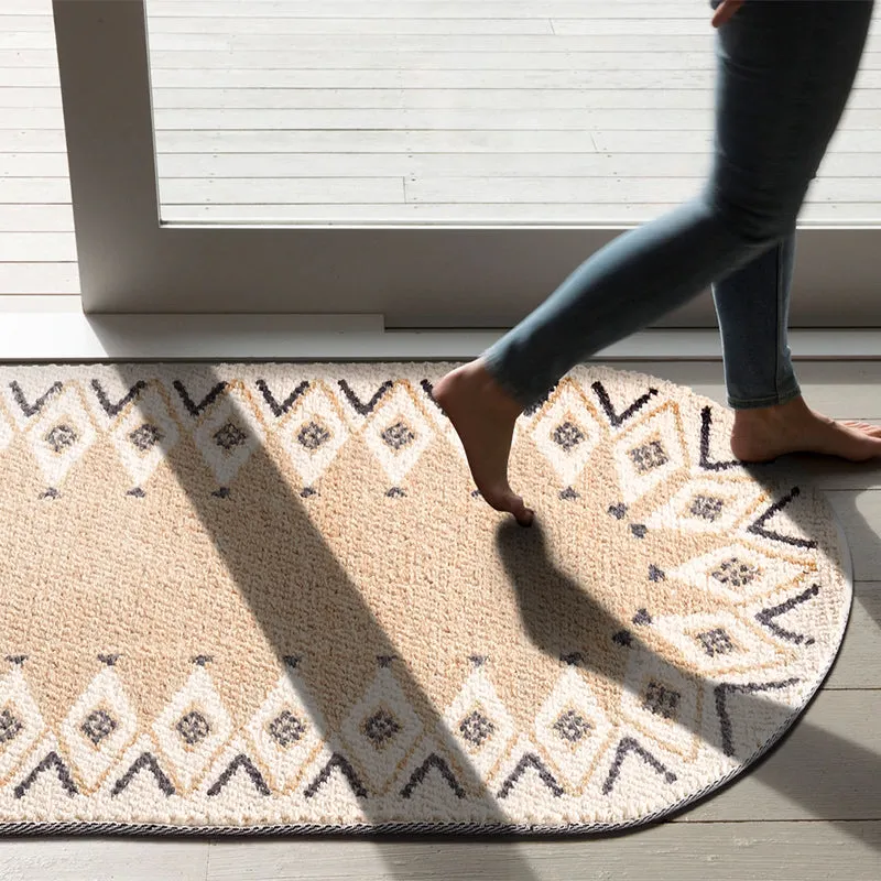 Bea Khaki Wool Runner Rug