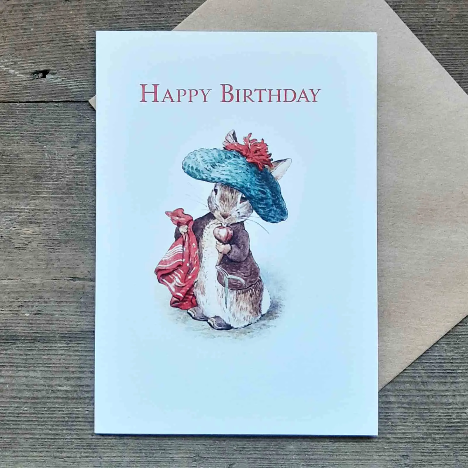 Benjamin Bunny Birthday Card