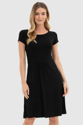 Beth Bamboo Dress - Black