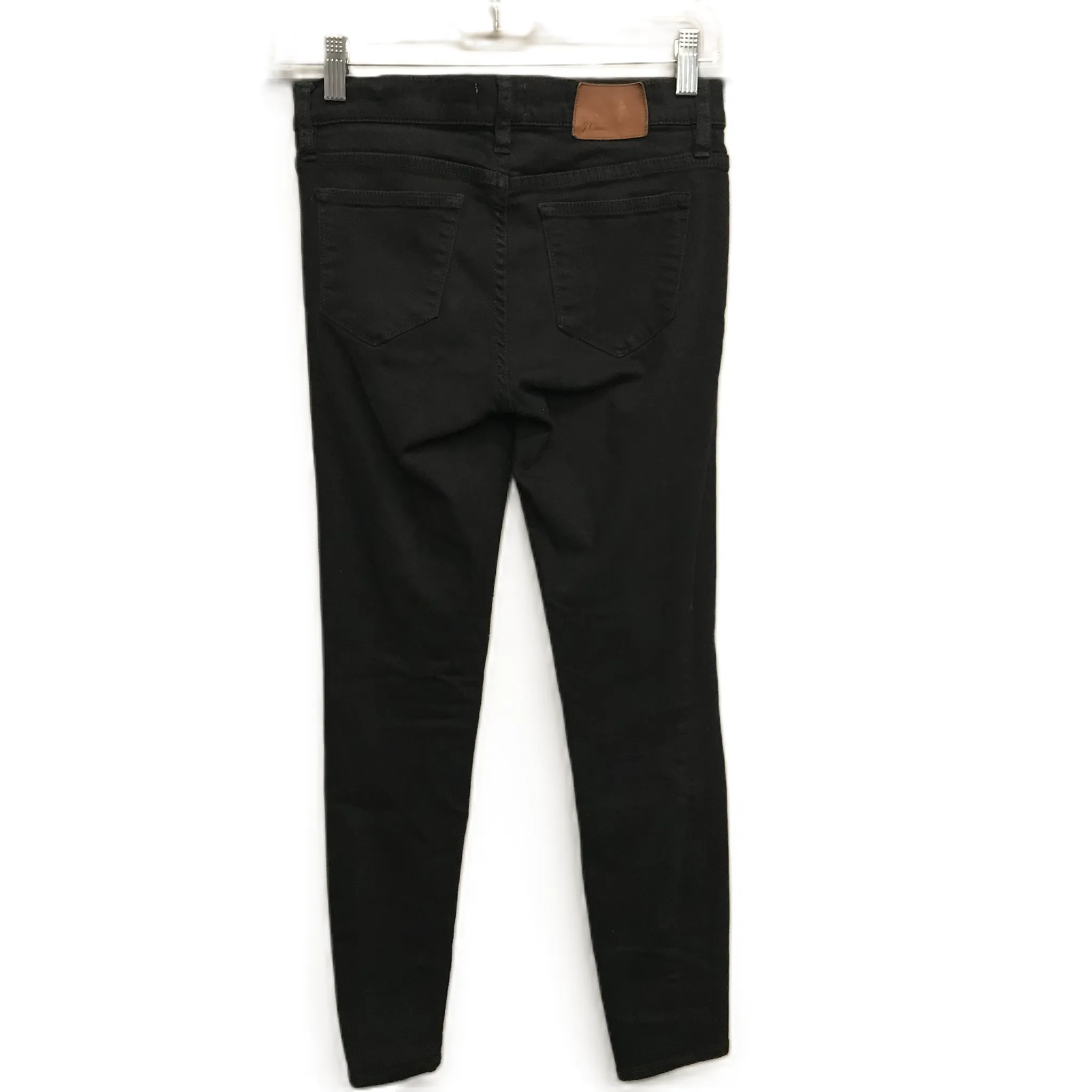 Black Denim Jeans Skinny By J. Crew, Size: 2