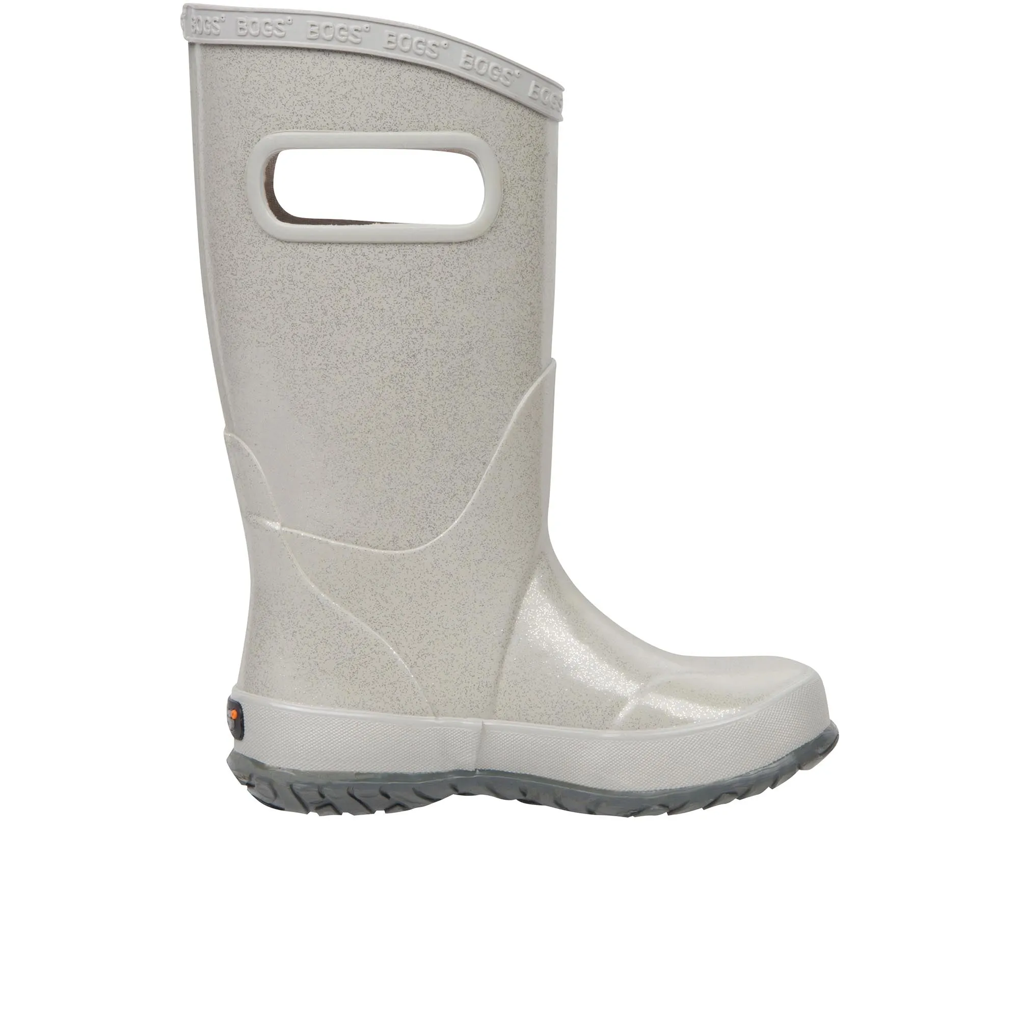 Bogs Childrens Rainboot Glitter Sliver