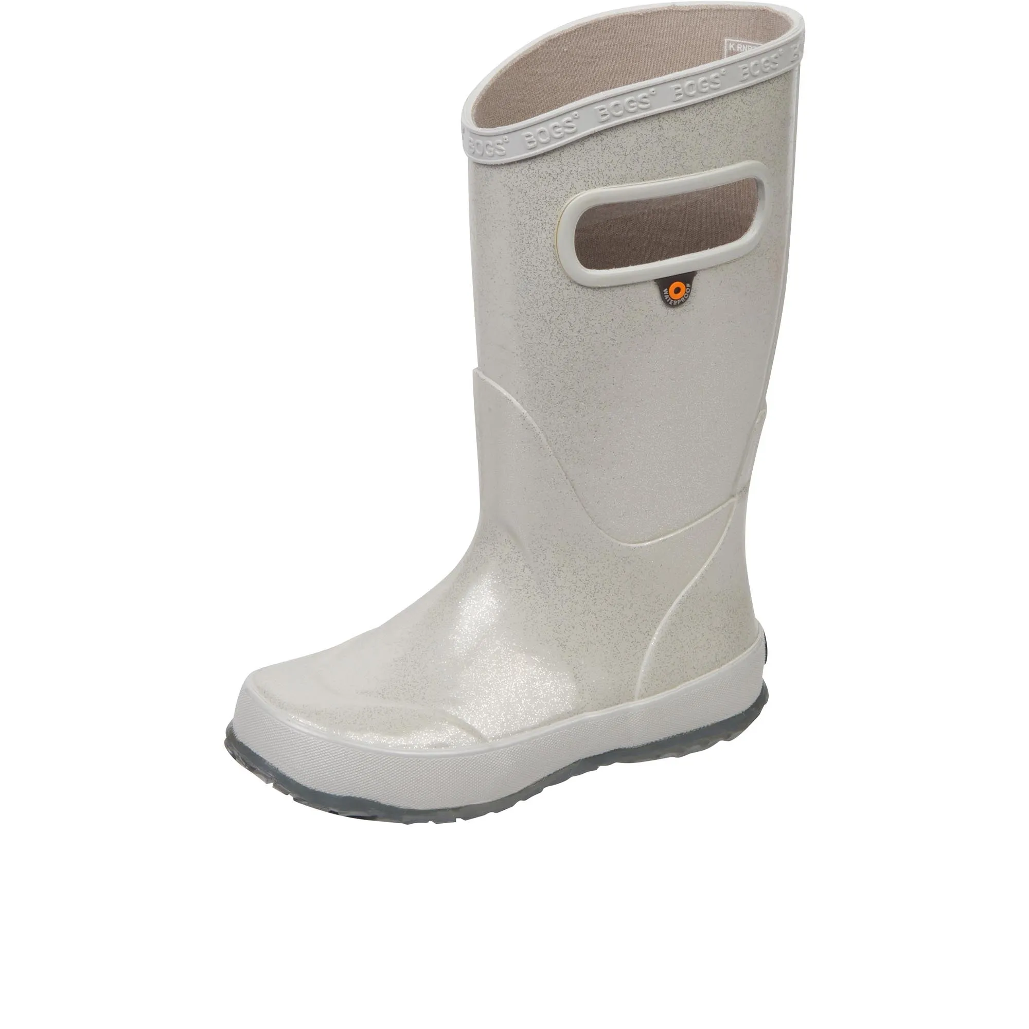 Bogs Childrens Rainboot Glitter Sliver