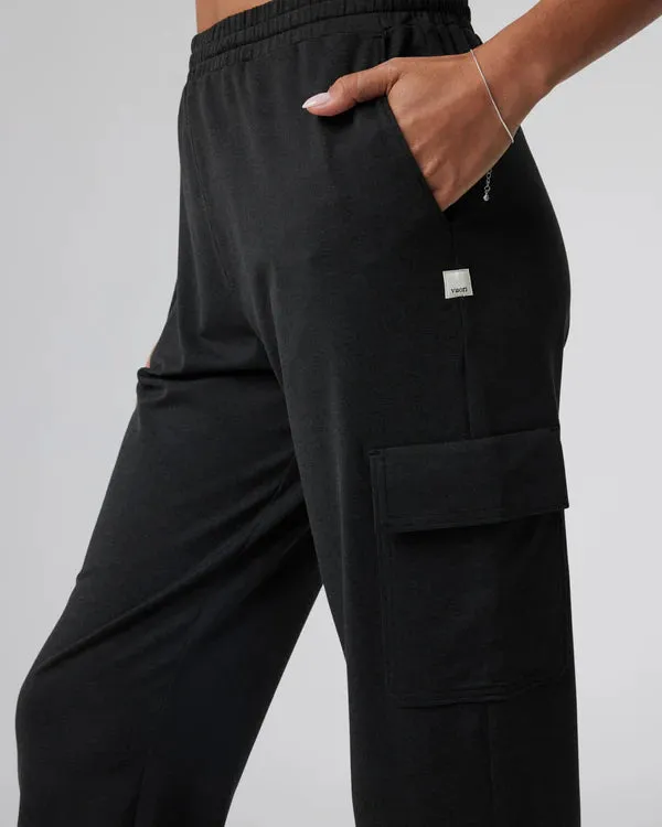 Boyfriend Cargo Jogger - Black