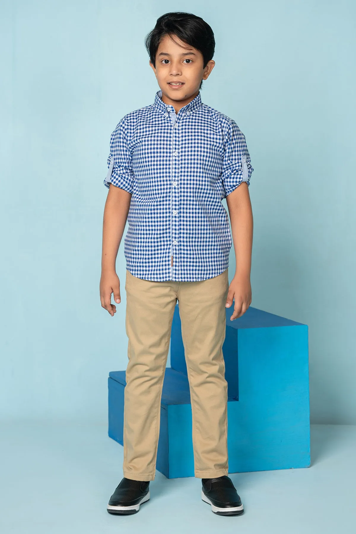 Boys EdWIN Cotton Casual Shirt