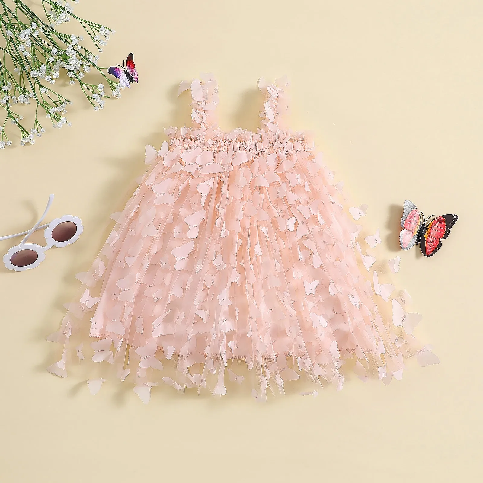 BUTTERFLY PRINCESS Tulle Dress