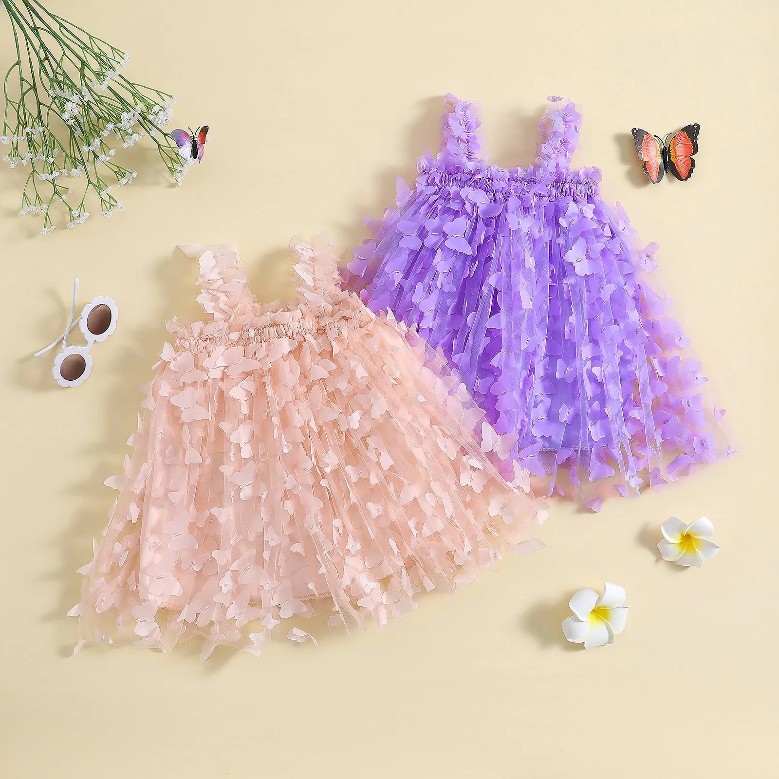 BUTTERFLY PRINCESS Tulle Dress