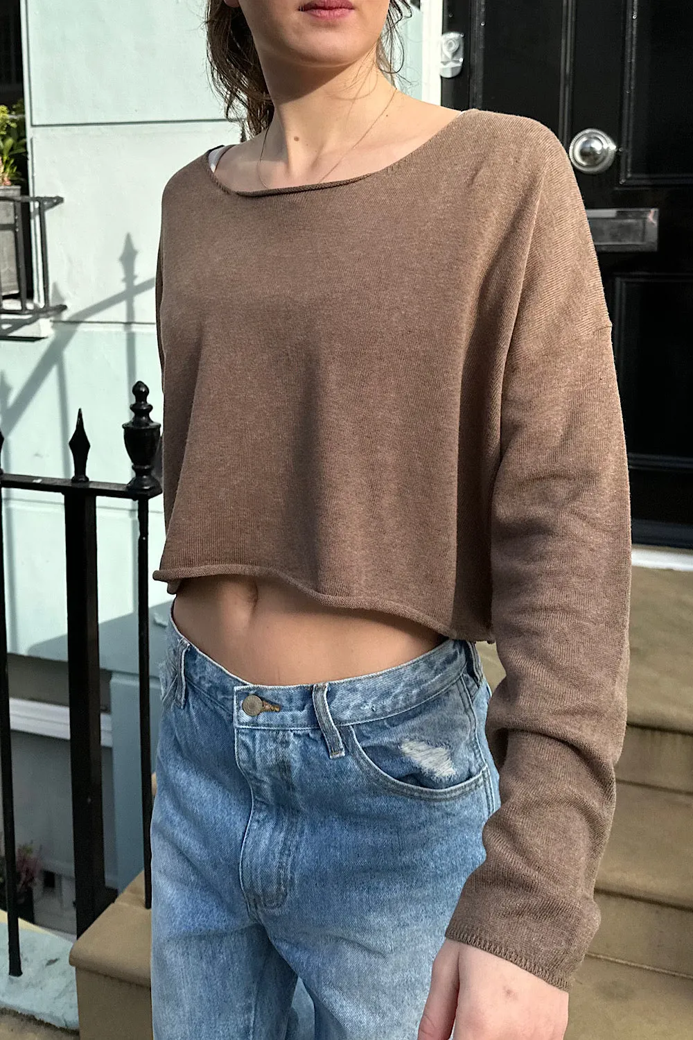 Cameron Cropped Sweater