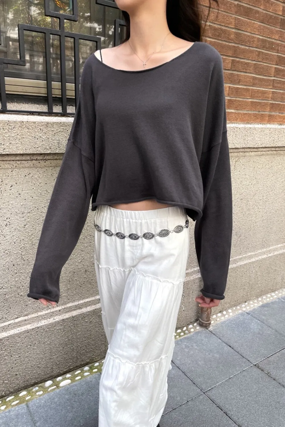 Cameron Cropped Sweater