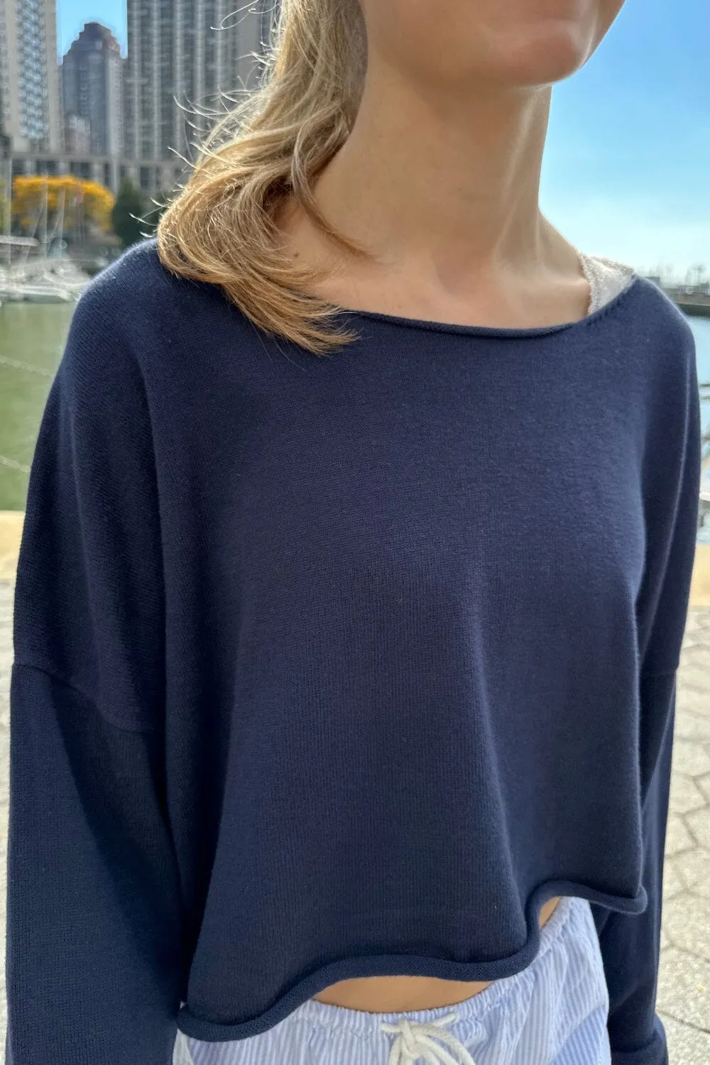 Cameron Cropped Sweater