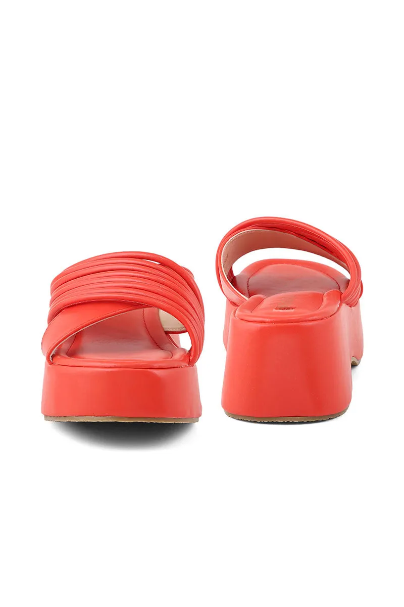 Casual Slip On I38564-Red