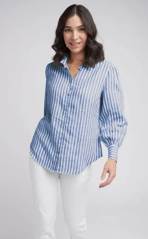 Casual stripe shirt opal