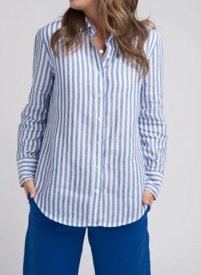 Casual stripe shirt opal