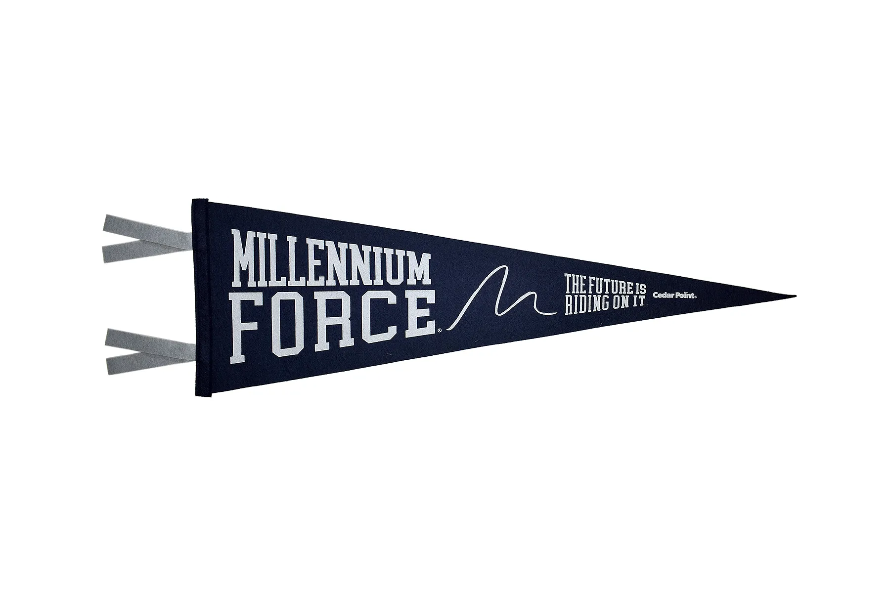 Cedar Point Millennium Force Pennant