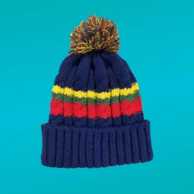 Children's Corps Coloured Bobble Beanie Hat