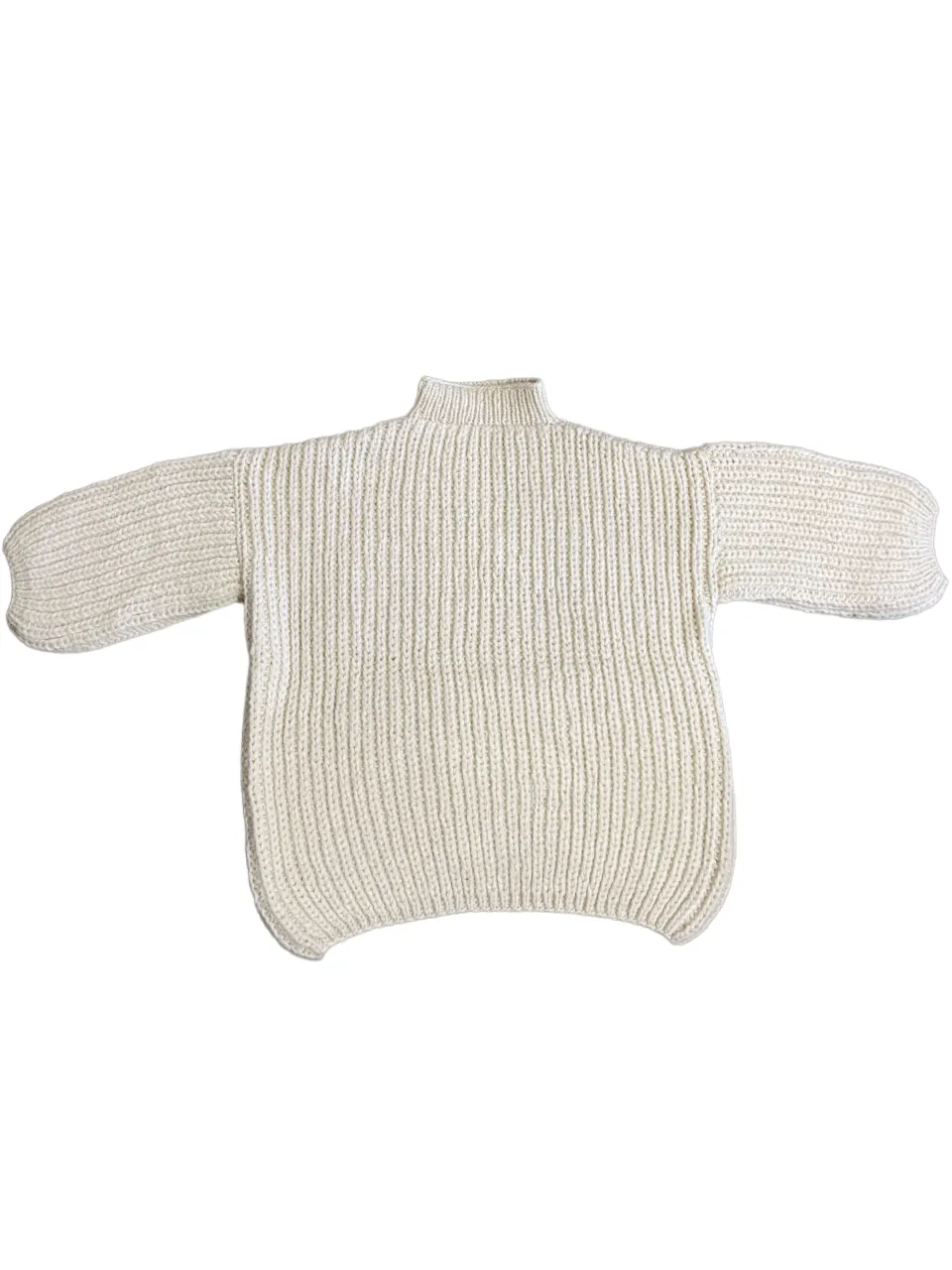 Chunky Fisherman Sweater - Off White