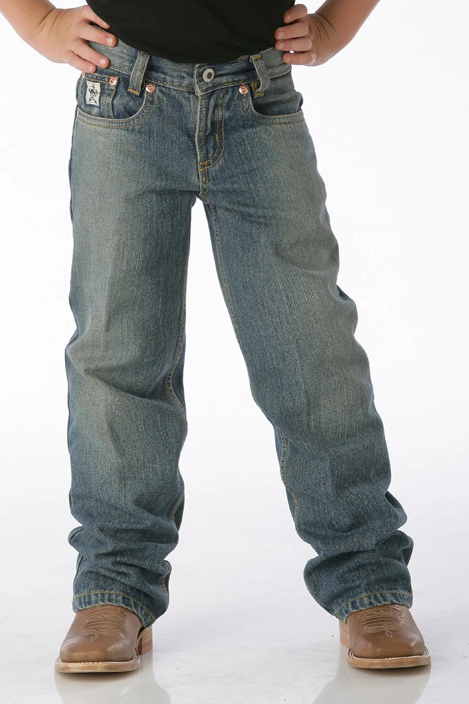 Cinch Boys Low Rise Medium Stonewash Jeans Style MB10182001