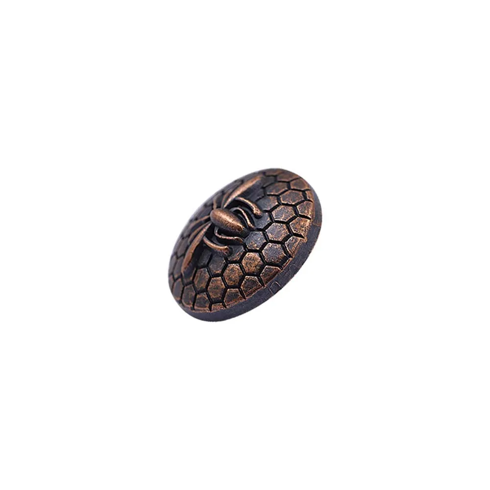 Classic Vintage Spider Design Shank Metal Buttons for Coats