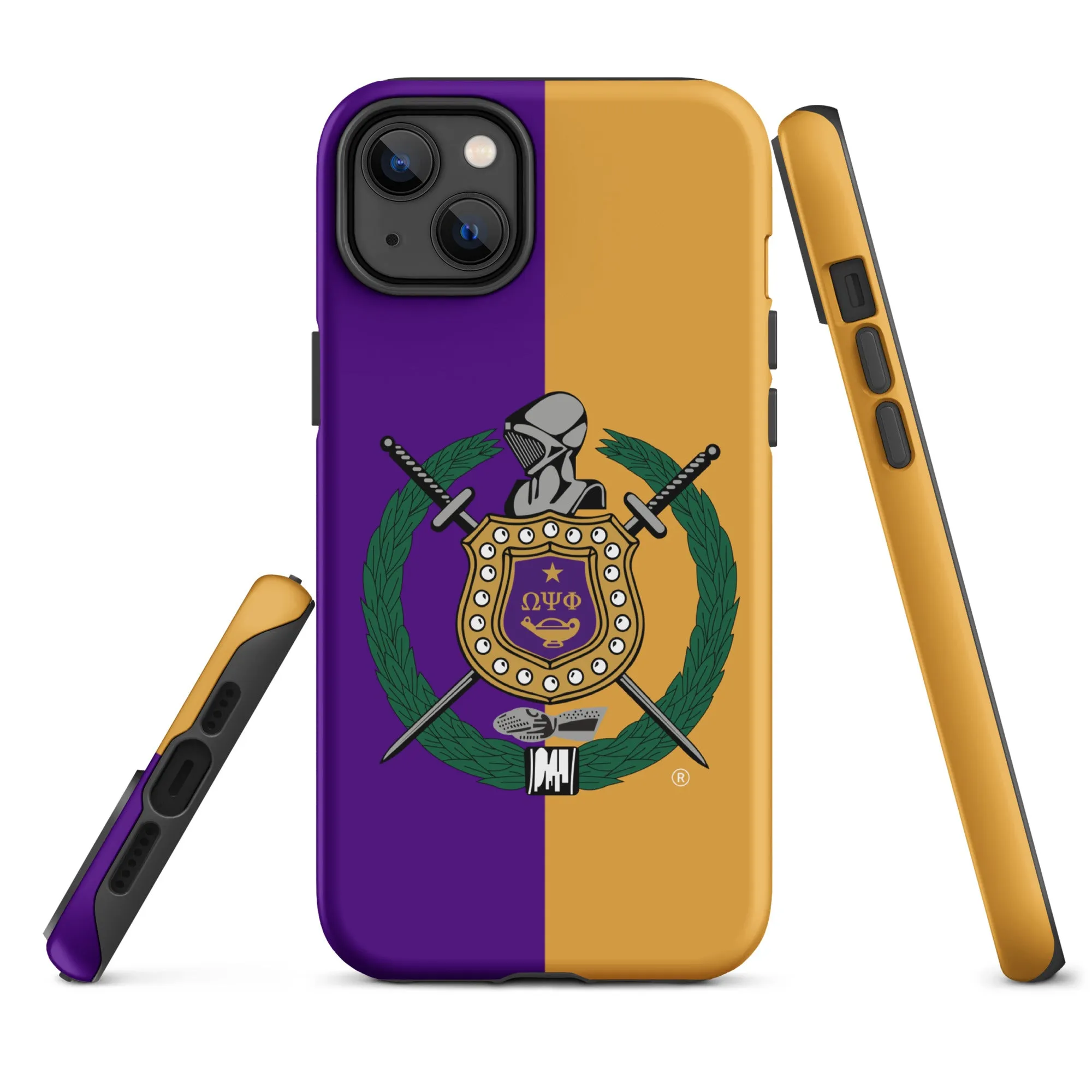 Color Block Omega Shield iPhone Case