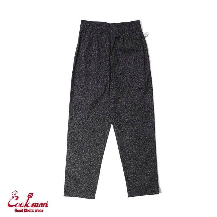 Cookman Chef Pants - Black Leopard