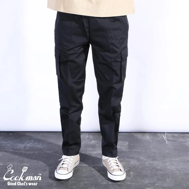 Cookman Chef Pants Cargo - Ripstop : Black