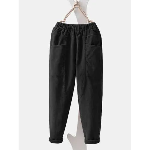 Corduroy Pocket Casual Pant