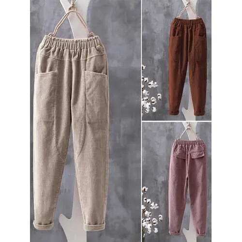 Corduroy Pocket Casual Pant