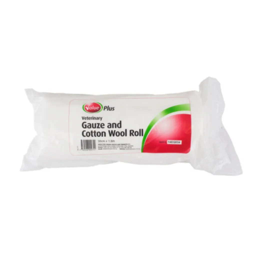 Cotton Wool and Gauze (Combine) Roll 30cmx 1.8m