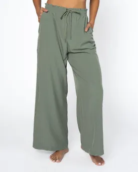 Destination Drawstring Pants (Multi-Length) - Olive