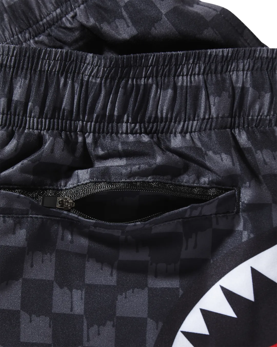 DRIP CHECK SWIM SHORTS