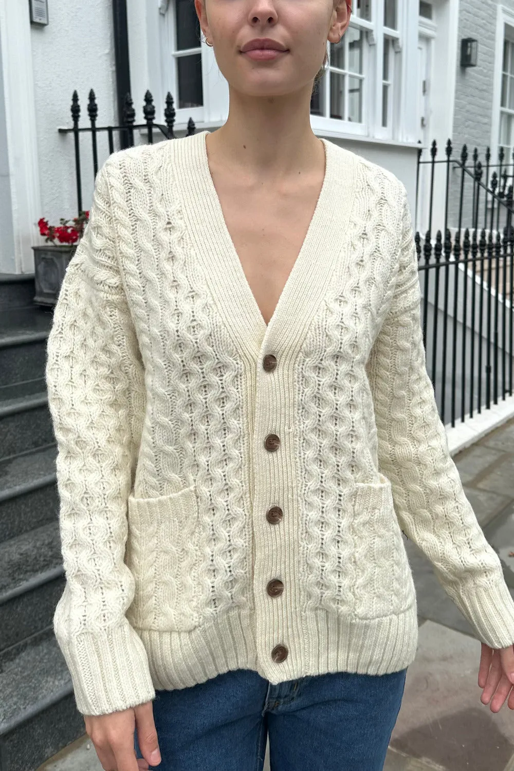 Eva Cable Knit Sweater