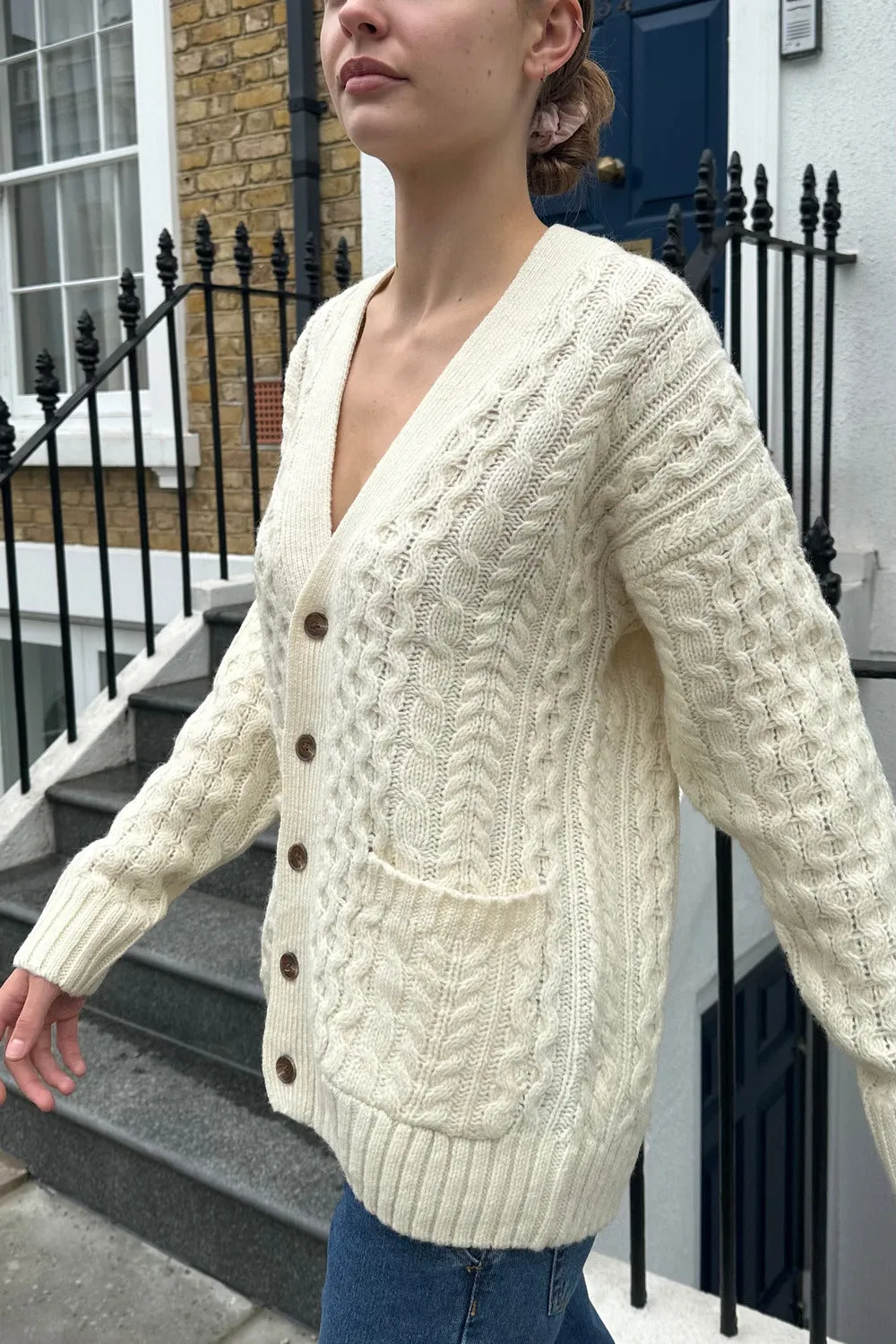 Eva Cable Knit Sweater