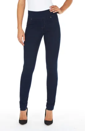 French Dressing Jeans Love Denim Pull-On Slim Jegging (Indigo, Black, Denim)