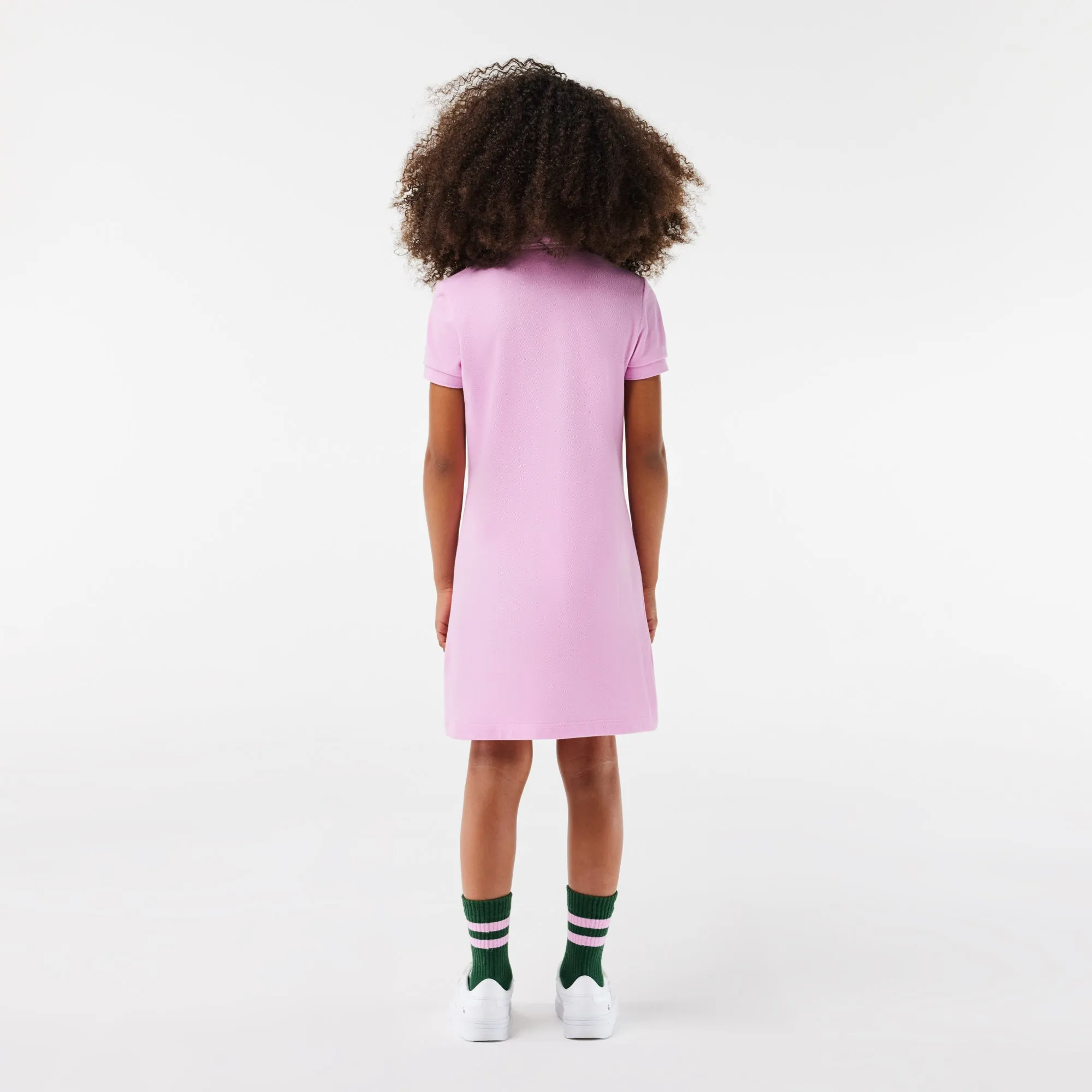 Girl’s Polo-Style Cotton Dress